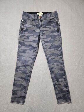 Democracy Camo ‘Ab Technology’ Pants Gray Camo  Size 6